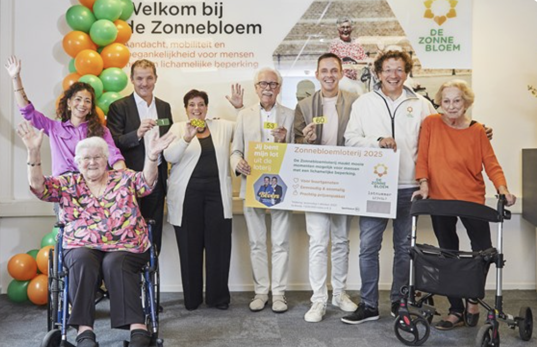 Uitslag Zonnebloemloterij 2025! Dank je wel voor jouw deelname.